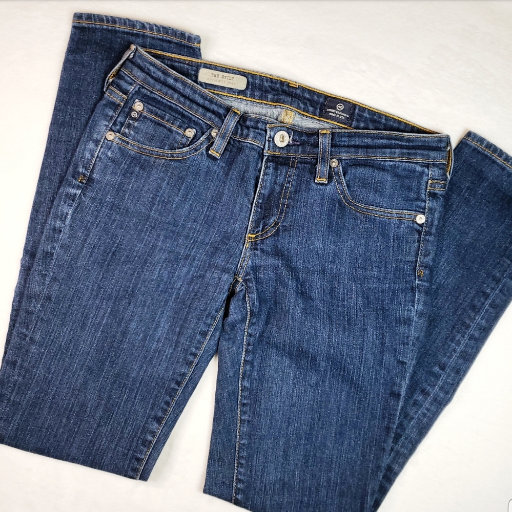 AG The Stilt Cigarette Jean Size 26R